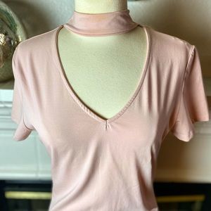 Women’s Choker Neck Top